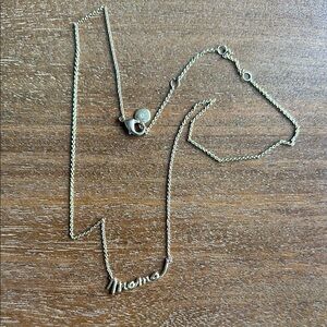 Delicate Gold Mama Necklace